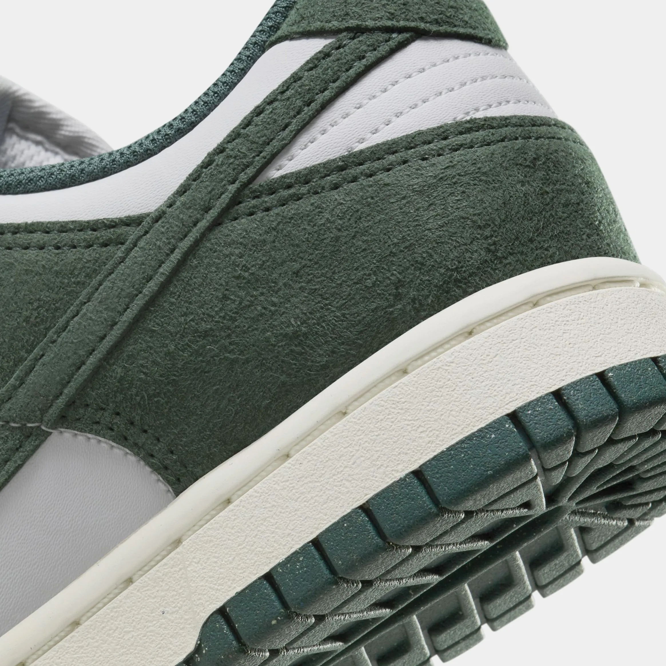 Dunk Low Womens Lifestyle Shoes (Photon Dust/Sail/White/Vintage Green)