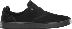 Emerica Mens Romero Skater Black Shoes