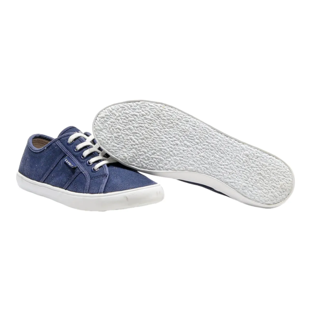 ESPRIT Low Top Trainers Blue Canvas Womens UK 6
