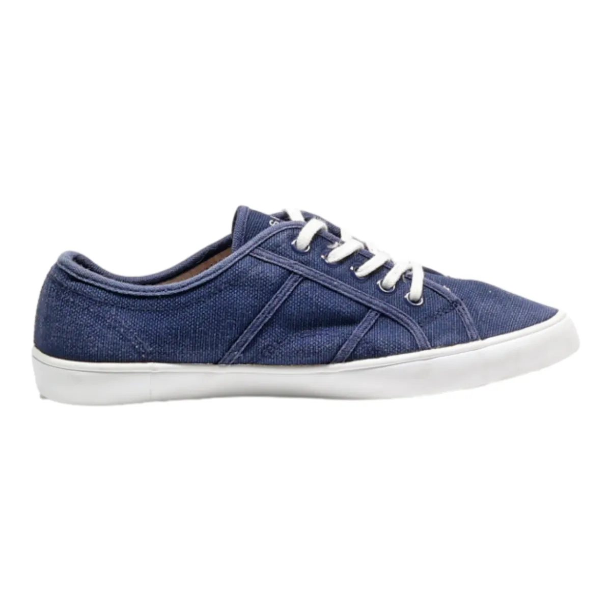 ESPRIT Low Top Trainers Blue Canvas Womens UK 6
