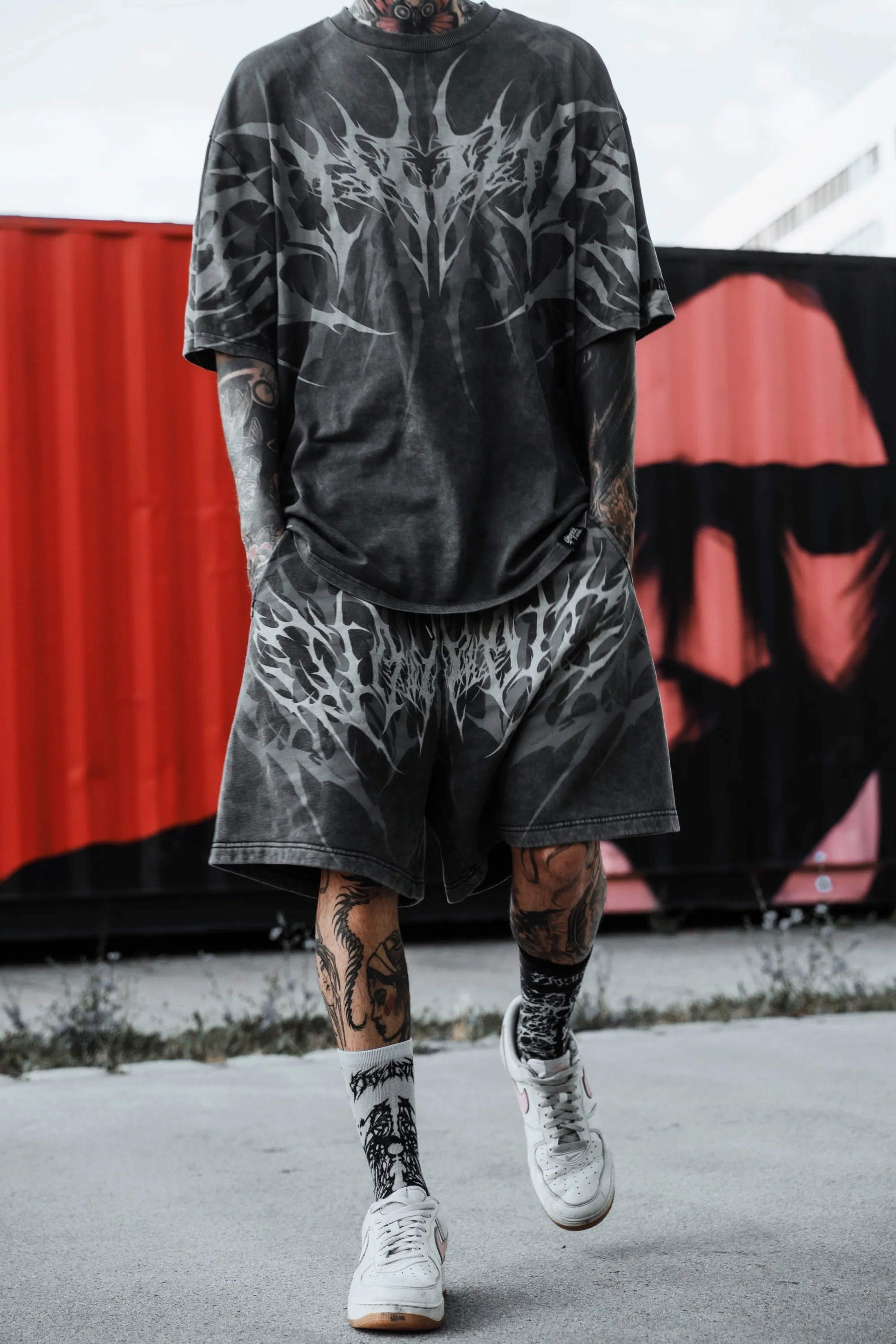 Eternal Conquest 3.0 - Prime Shorts Acid Washed 330GSM