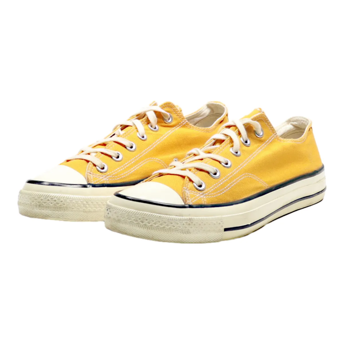 EVENSTAR Low Top Trainers Orange Canvas Mens UK 9