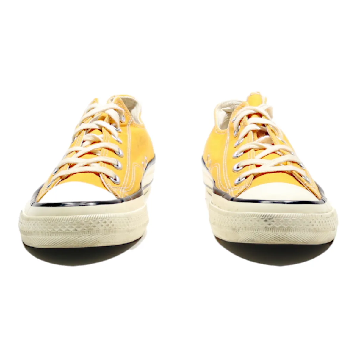 EVENSTAR Low Top Trainers Orange Canvas Mens UK 9