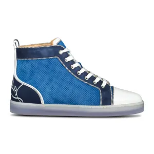 Fun' High Top Sneakers Navy