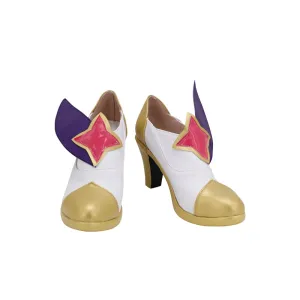 Game League of Legends LOL The Nine-Tailed Fox Ahri Cosplay Shoes Boots Custom Made Adult Men Women Halloween Carnival