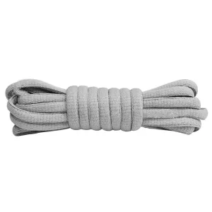Grey - Thin Oval Laces