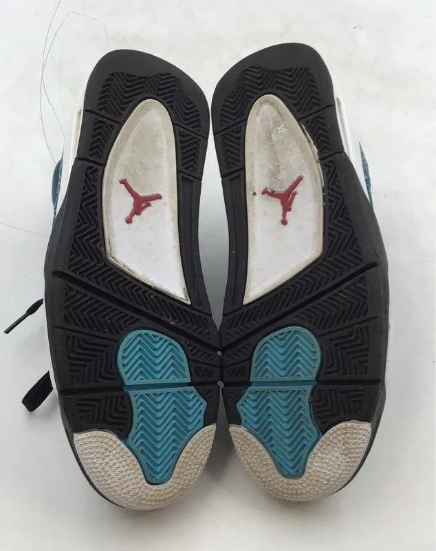 Jordan Men's Teal Athletic Shoes - Size 8