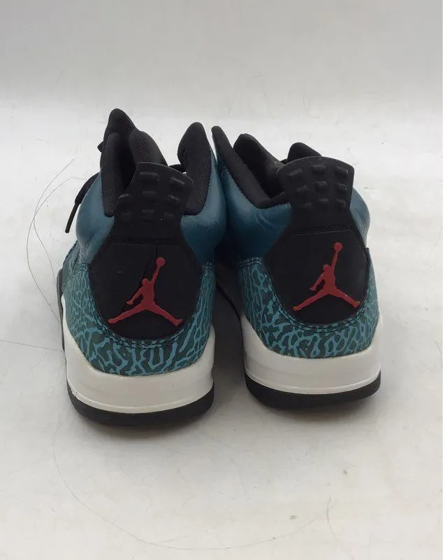 Jordan Men's Teal Athletic Shoes - Size 8