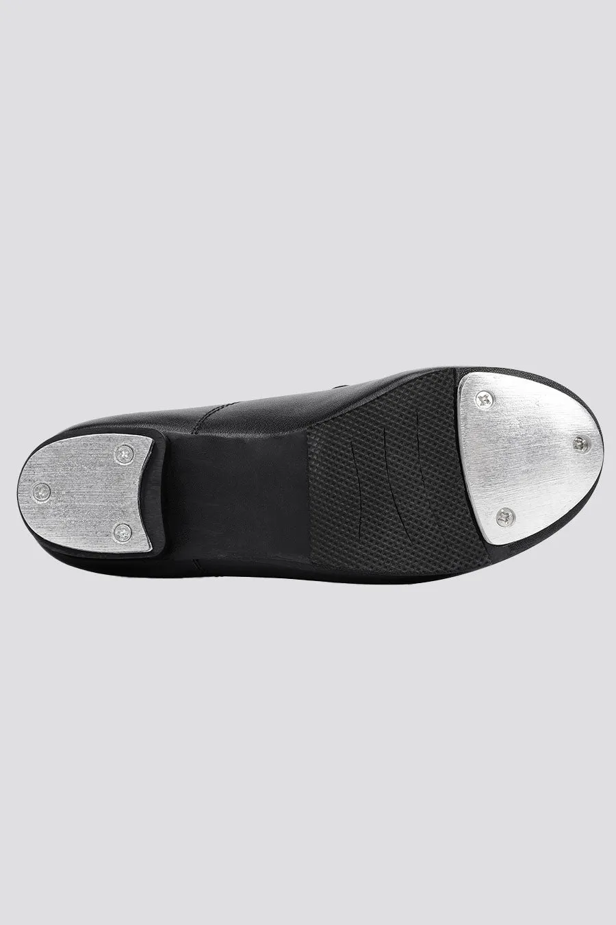 Kids Lace Up PU Leather Tap Shoes