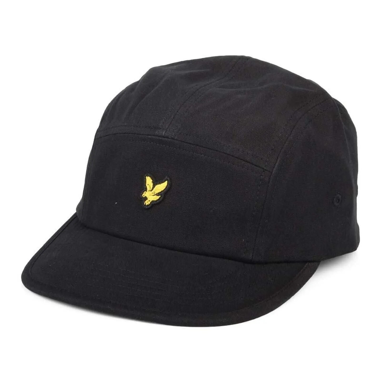 Lyle & Scott Cap Mens Casquette Five Panel Cap Black Adjustable Sports Cap