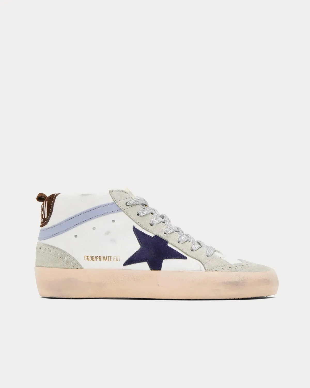 Mid Star White / Dark Blue / Ice Mid Top Sneakers
