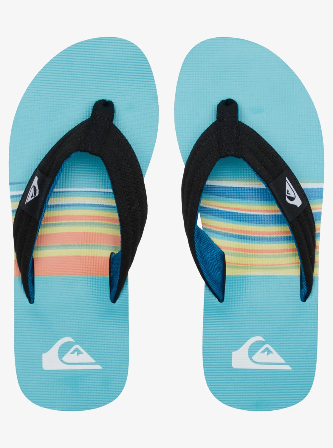Molokai Layback Sandals - Black/Blue/Black