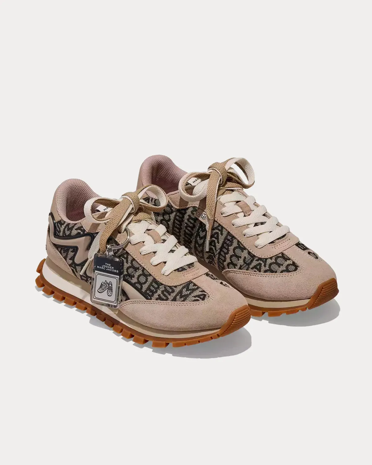 Monogram Jogger Beige / Multi Low Top Sneakers