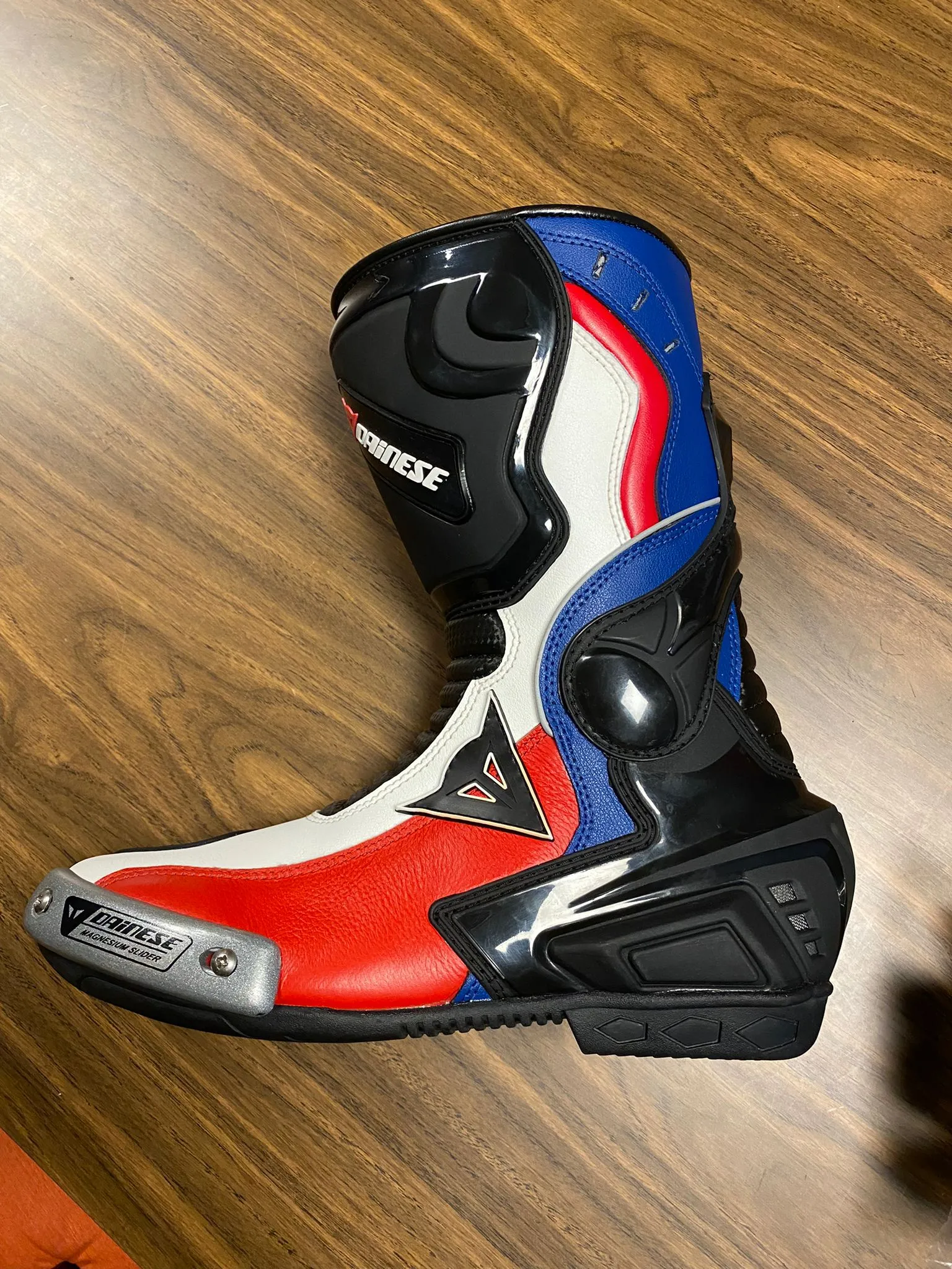 Motorbike Motorcycle Men Leather Racing Sports Shoes Boots MN-036