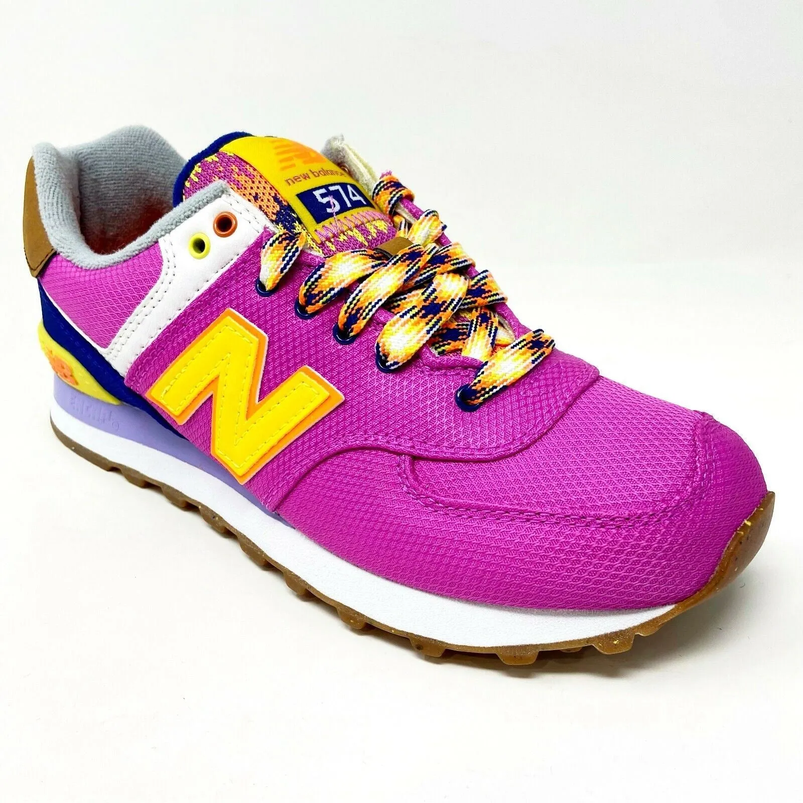 New Balance 574 Classic Weekend Expedition Purple Womens Running Shoes WL574EXB