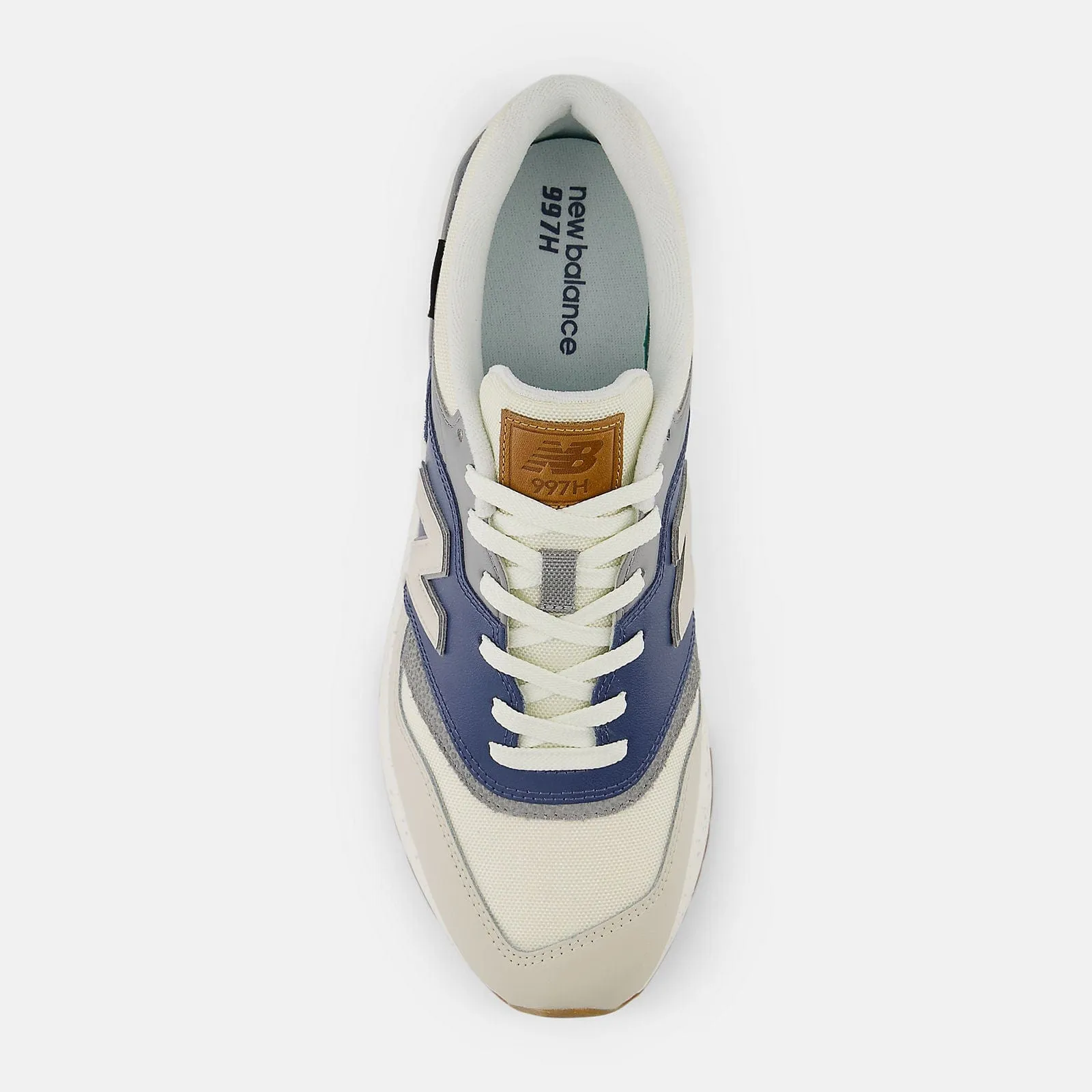New Balance Unisex 997 Sneakers- White/ White