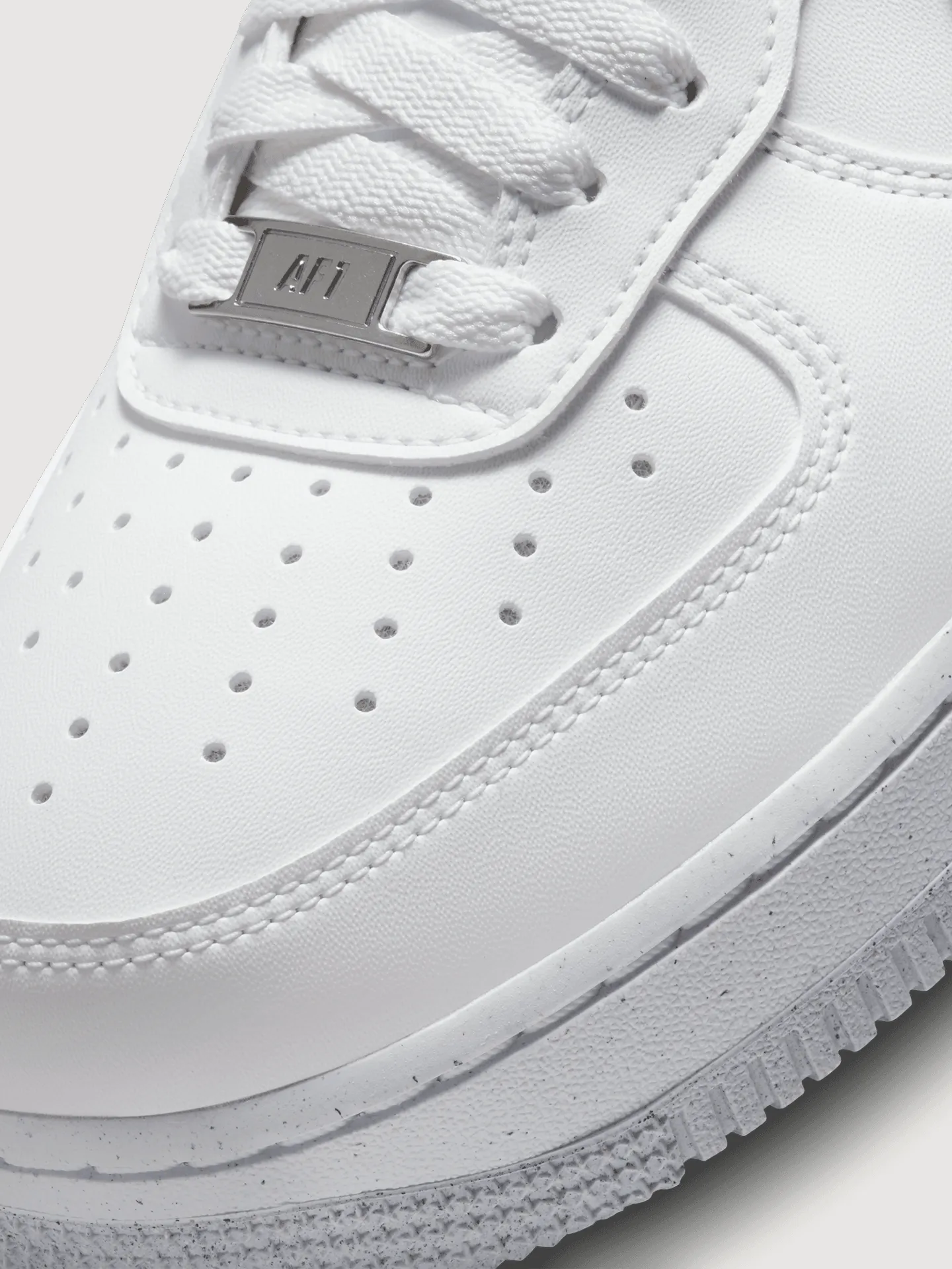 Nike Air Force 1 '07 Next Nature - WHITE/WHITE-BLACK-METALLIC SILVER