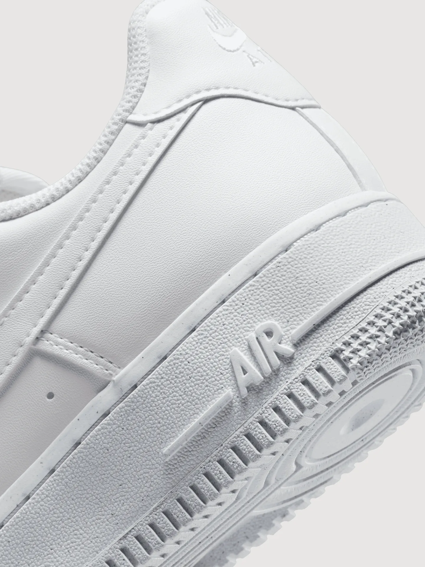 Nike Air Force 1 '07 Next Nature - WHITE/WHITE-BLACK-METALLIC SILVER