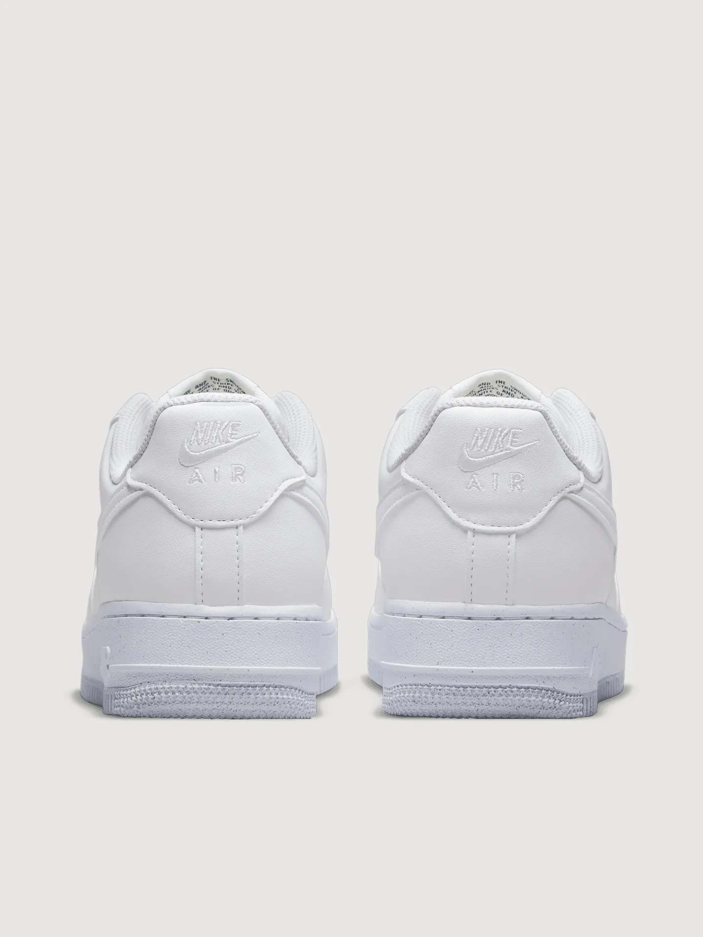 Nike Air Force 1 '07 Next Nature - WHITE/WHITE-BLACK-METALLIC SILVER