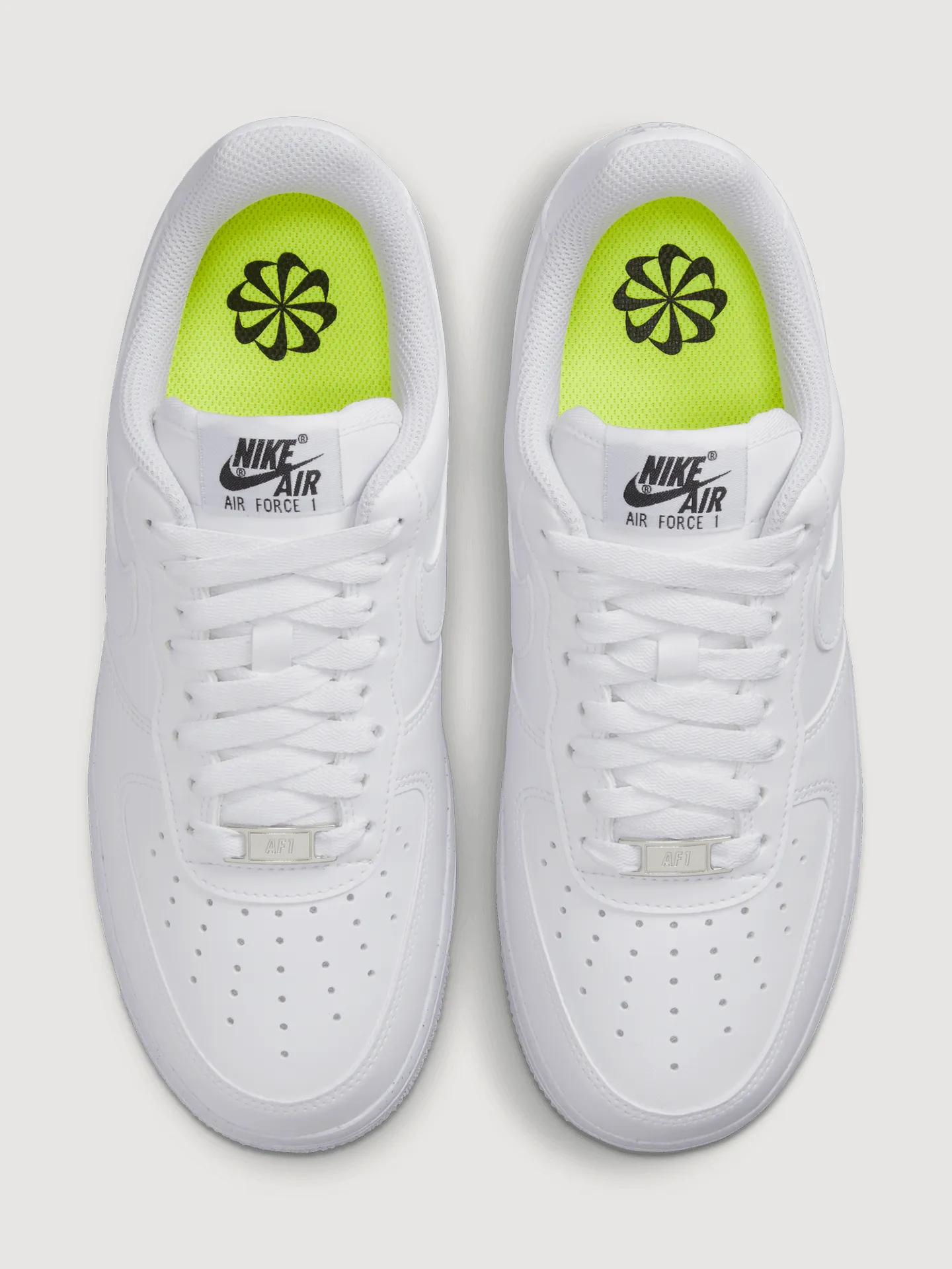 Nike Air Force 1 '07 Next Nature - WHITE/WHITE-BLACK-METALLIC SILVER