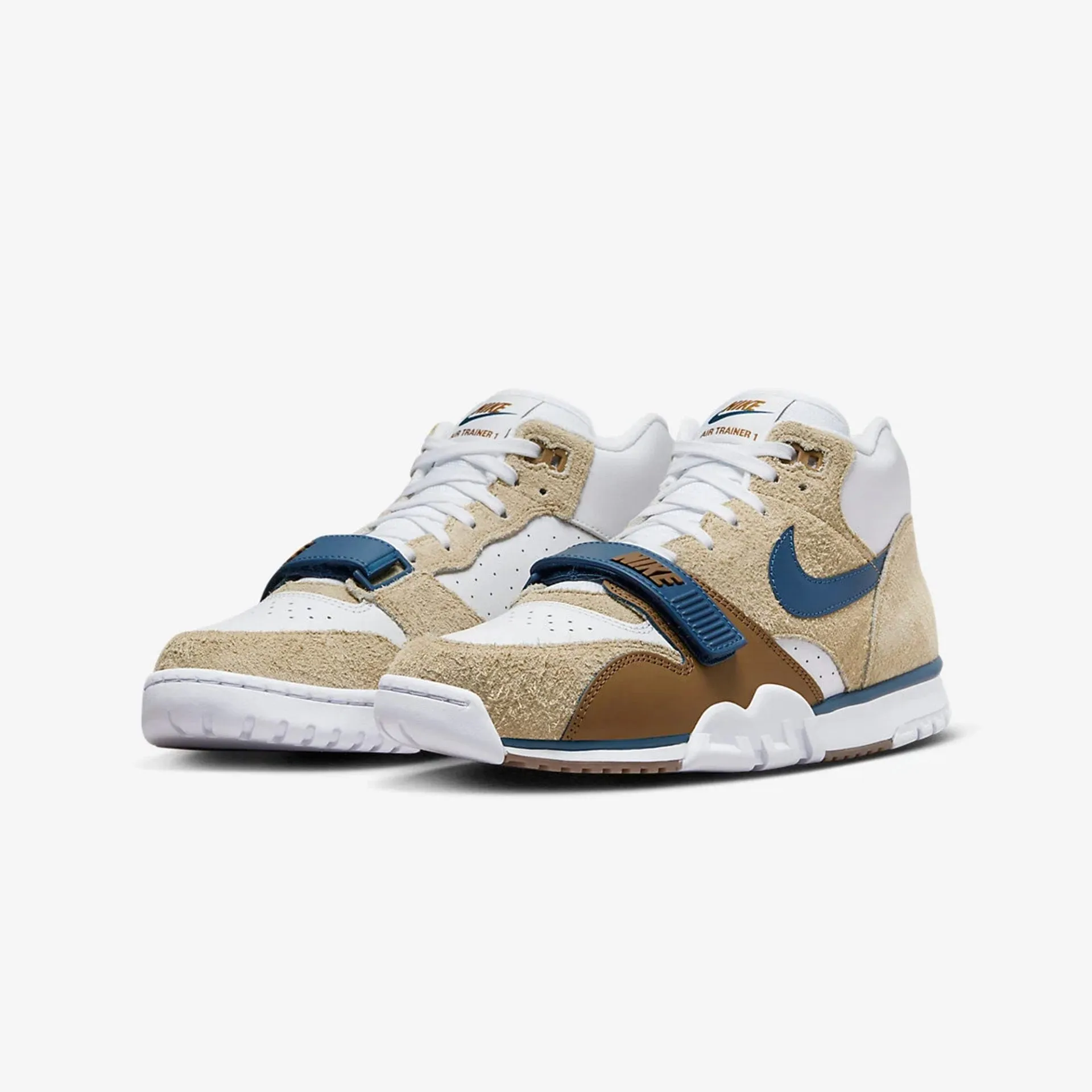 Nike | AIR TRAINER 1 { LIMESTONE/BLUE