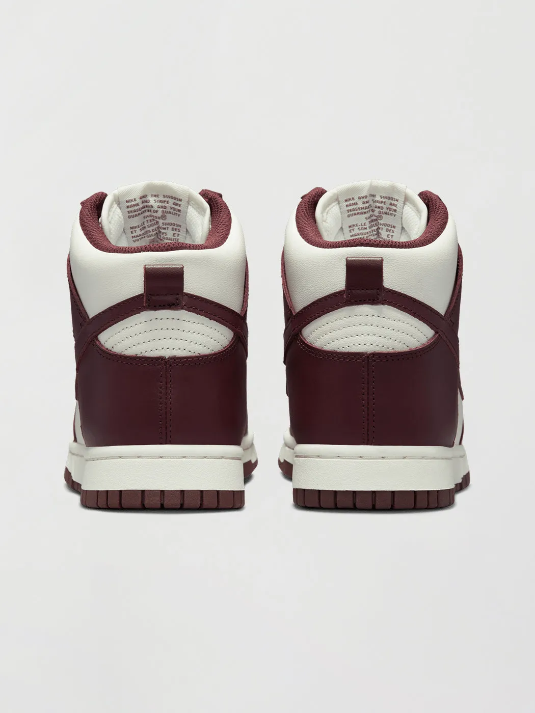 Nike Dunk High - BURGUNDY CRUSH/BURGUNDY CRUSH-SAIL