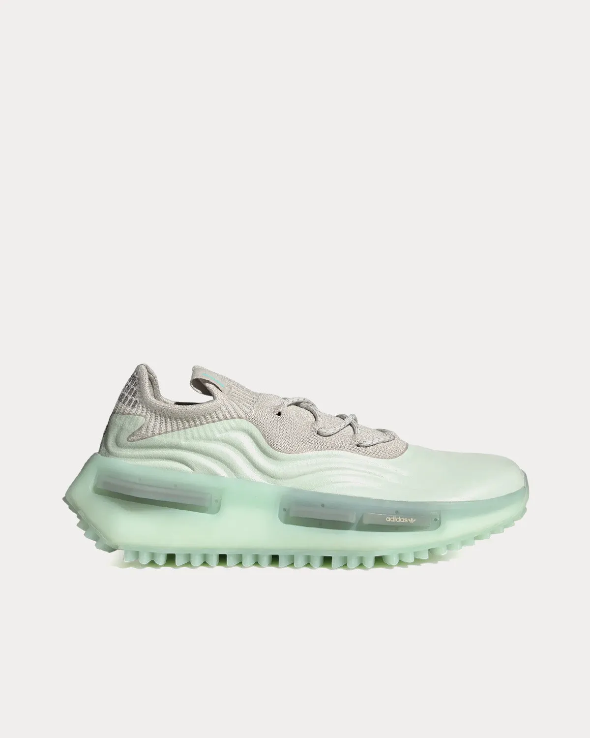 NMD S1 Grey One / Grey One / Ice Mint Low Top Sneakers