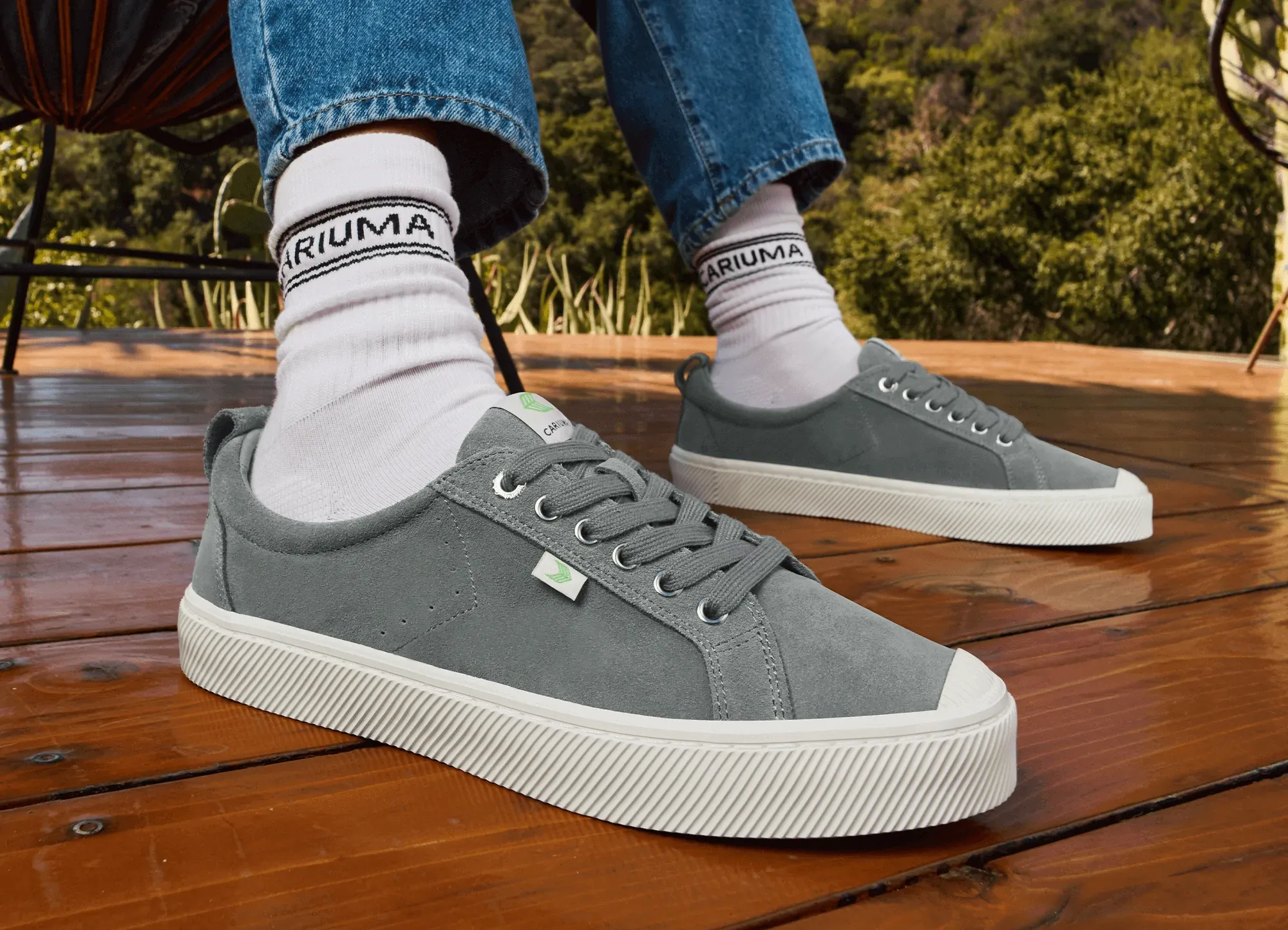 OCA Low Off-White Suede Sneaker Men