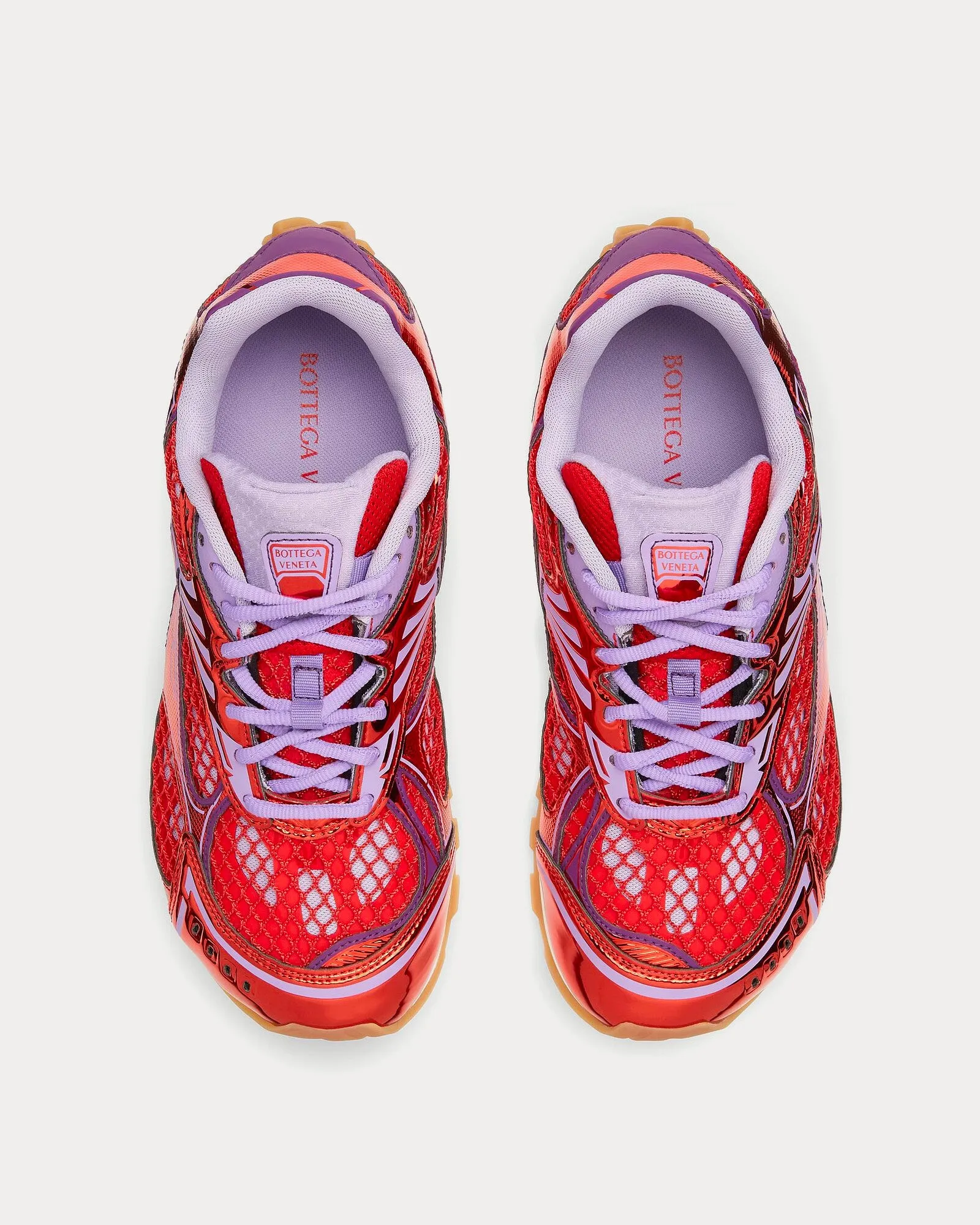 Orbit Metallic Red / Wisteria Low Top Sneakers