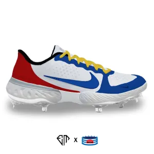"Union" Nike Alpha Huarache Elite 3 Cleats by Stadium Custom Kicks