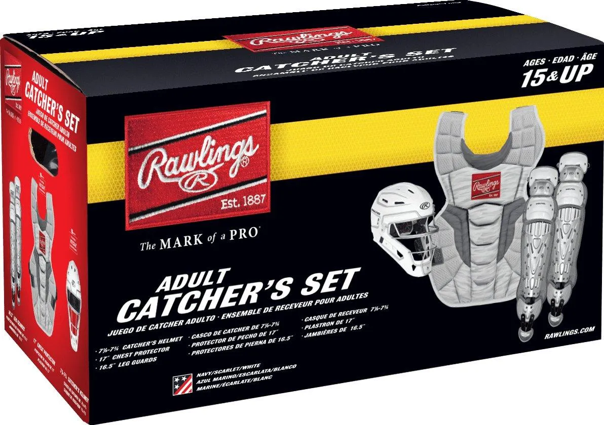 Rawlings Velo 2.0 Fastpitch Catcher's Box Set CSSB