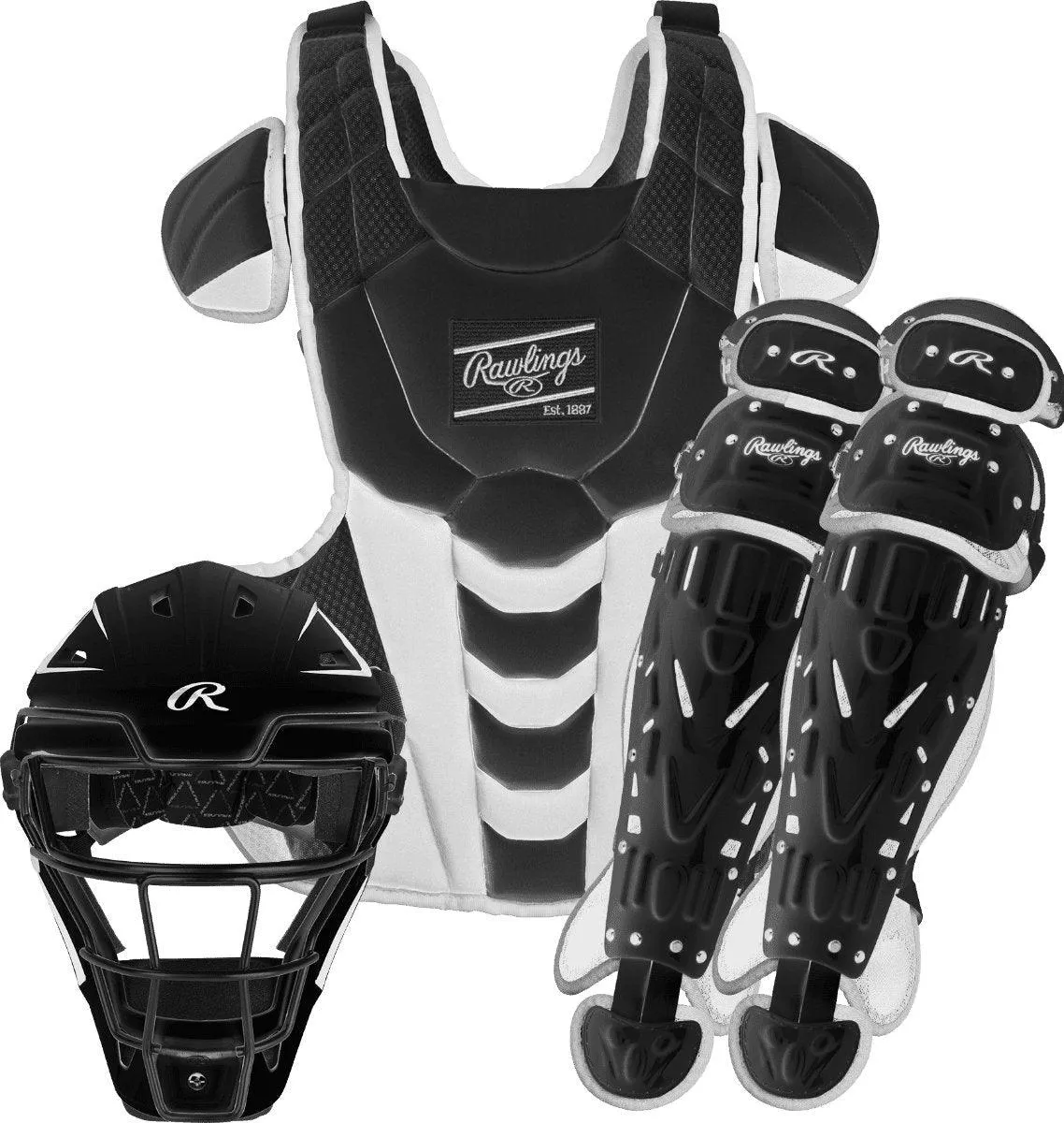 Rawlings Velo 2.0 Fastpitch Catcher's Box Set CSSB