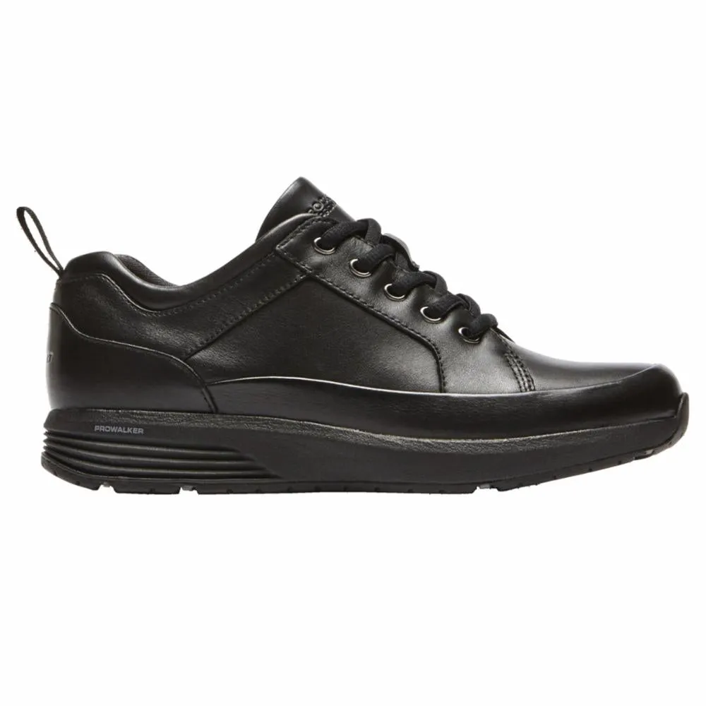 Rockport Women TRUSTRIDE WP LACE TO TOE BLACK