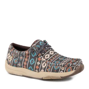 Roper Womens Clearcut Low Multi Aztec Canvas