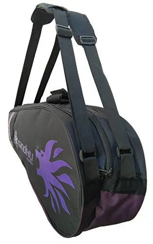 Sindhu Sports Pro-3003 Badminton Racquet Kit Bag/Kitbag Cover Case,Standard(Purple Black,1001)