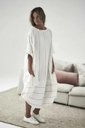 The Malle Linen Dress - Carter