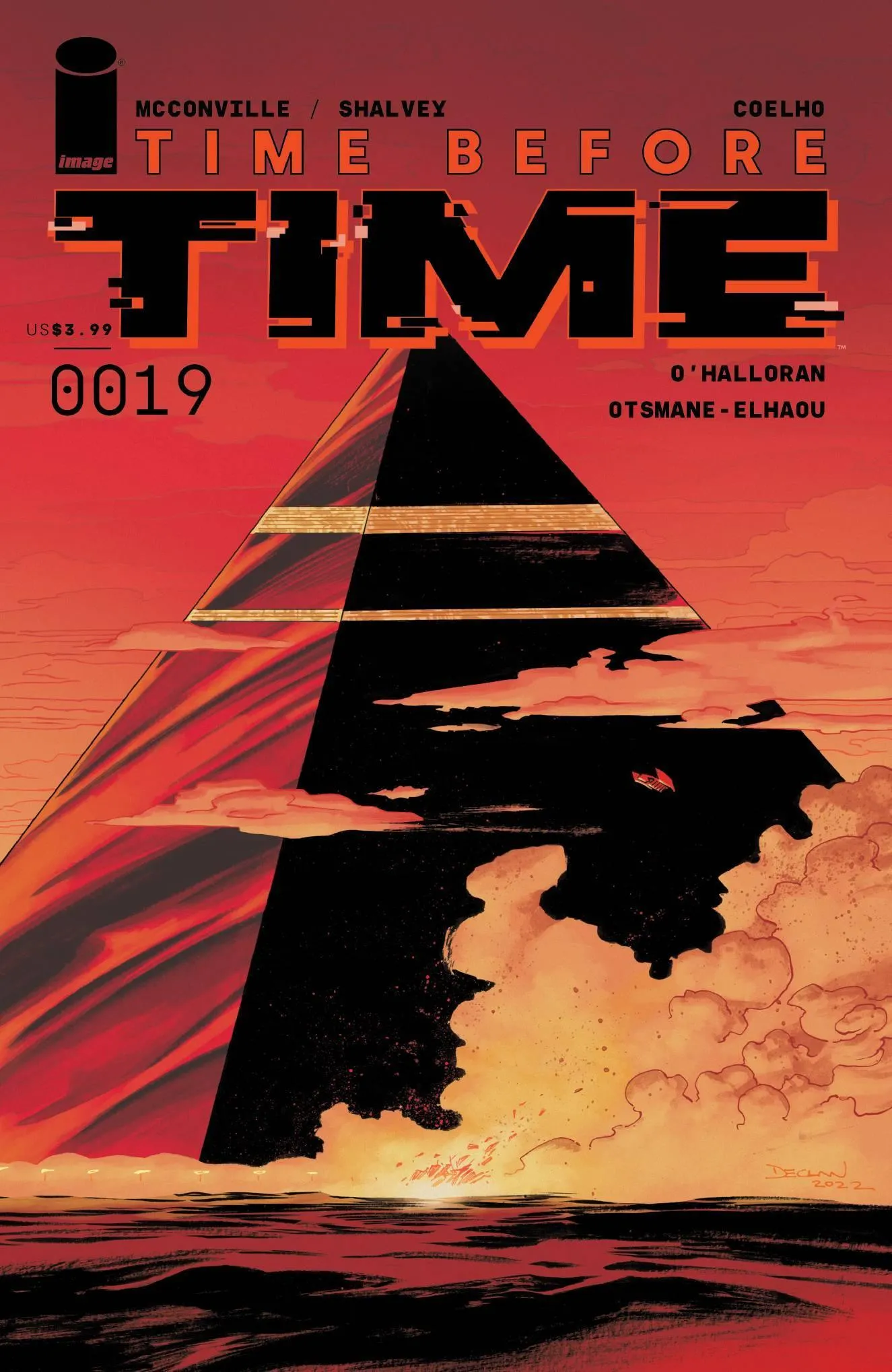 TIME BEFORE TIME #19 CVR A SHALVEY