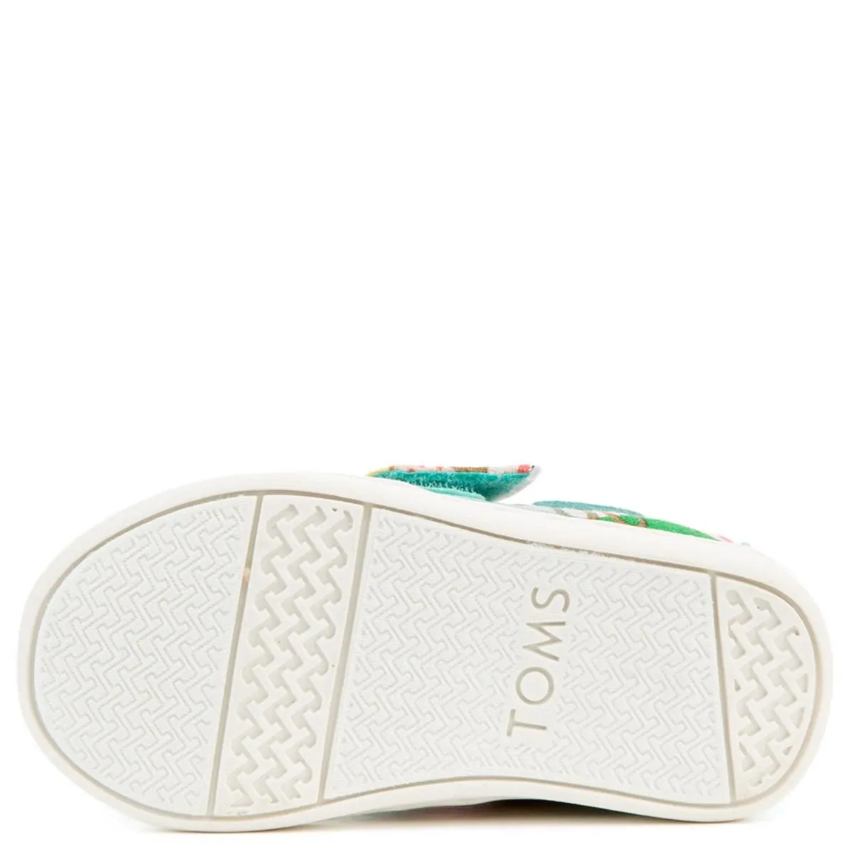 Tiny Toms Biminis Tropical Palms Pink Sneakers