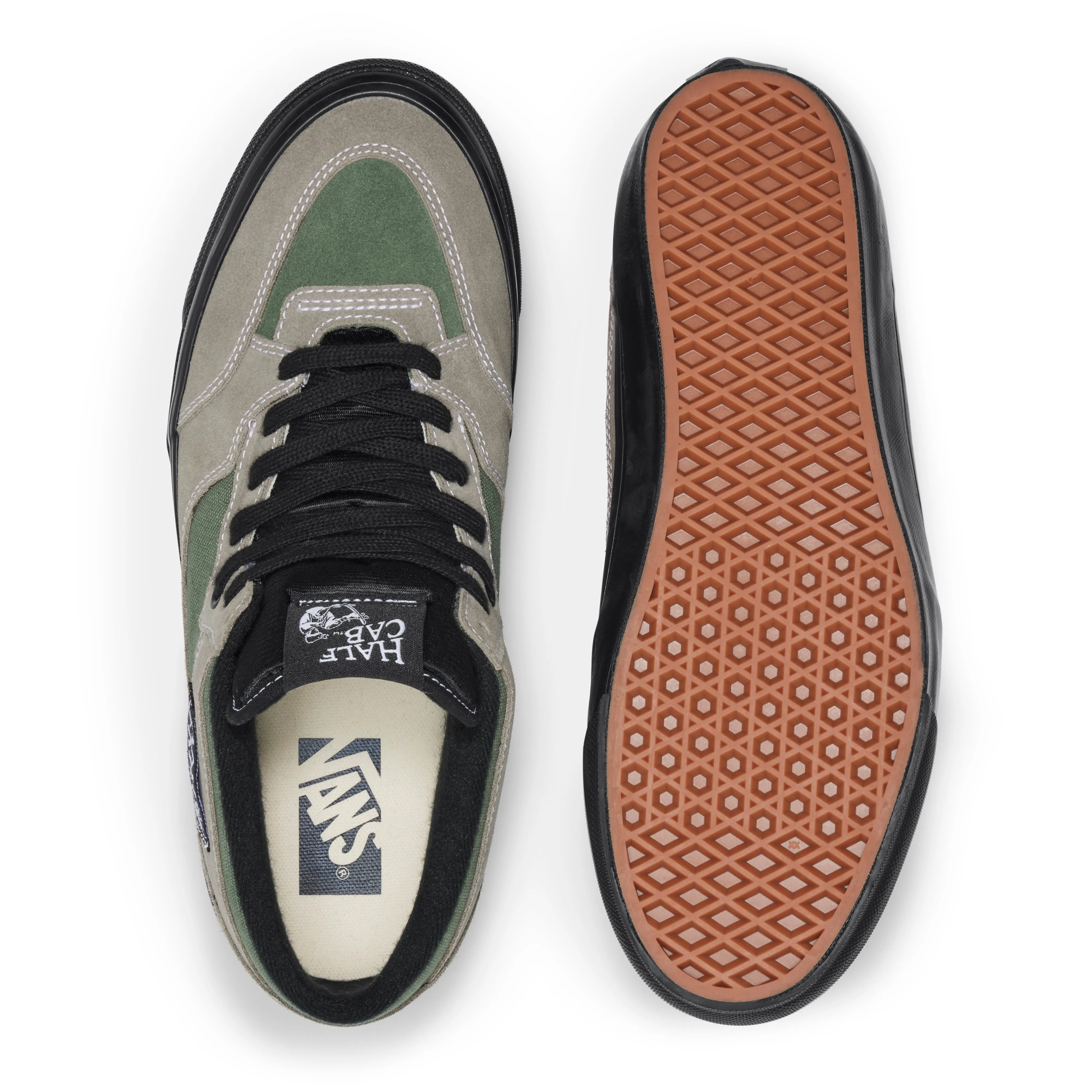 VANS - Half Cab 33 Sneakers - (Aluminum Gray/Olive Green)