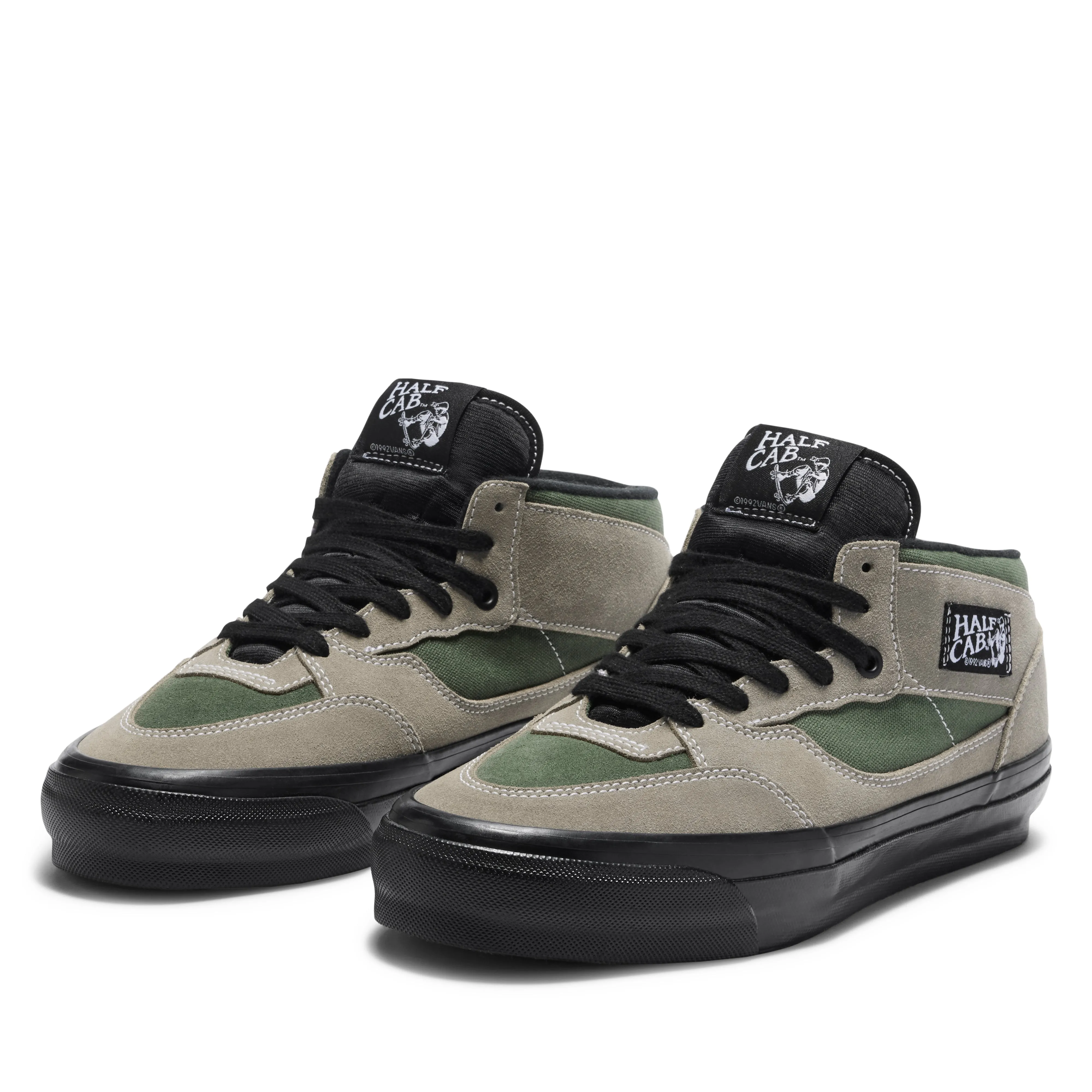 VANS - Half Cab 33 Sneakers - (Aluminum Gray/Olive Green)