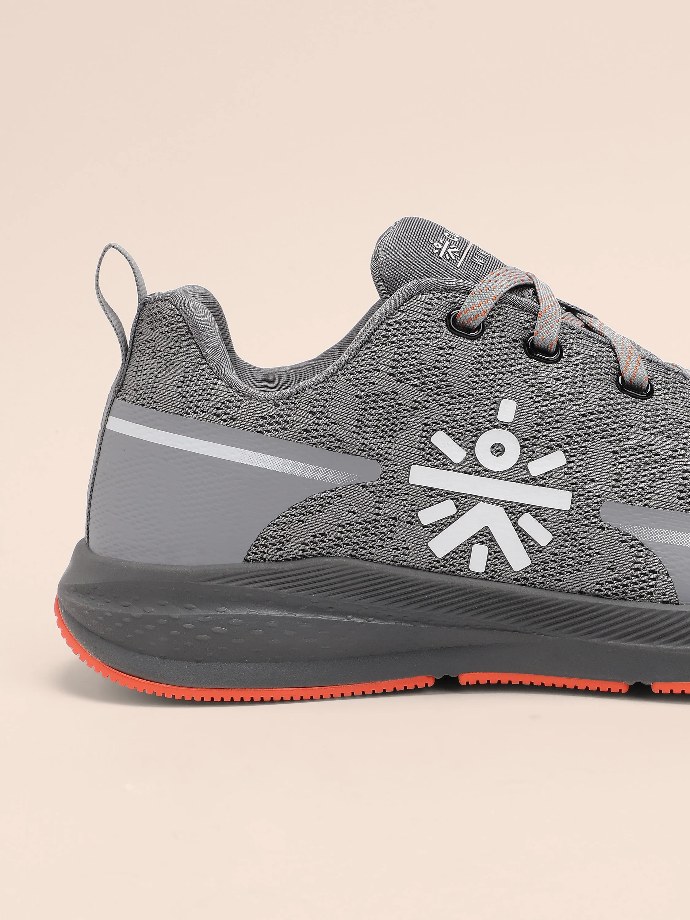 Windblazer Men Running Shoes - Grey/Orange