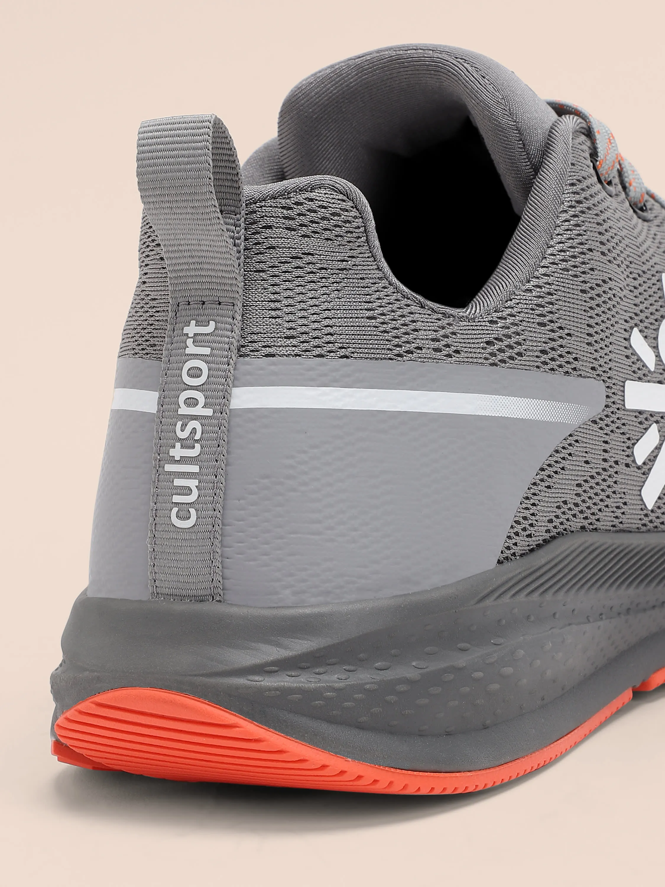 Windblazer Men Running Shoes - Grey/Orange
