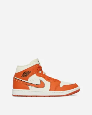 WMNS Air Jordan 1 MId SE Sneakers Coconut Milk / Sport Spice