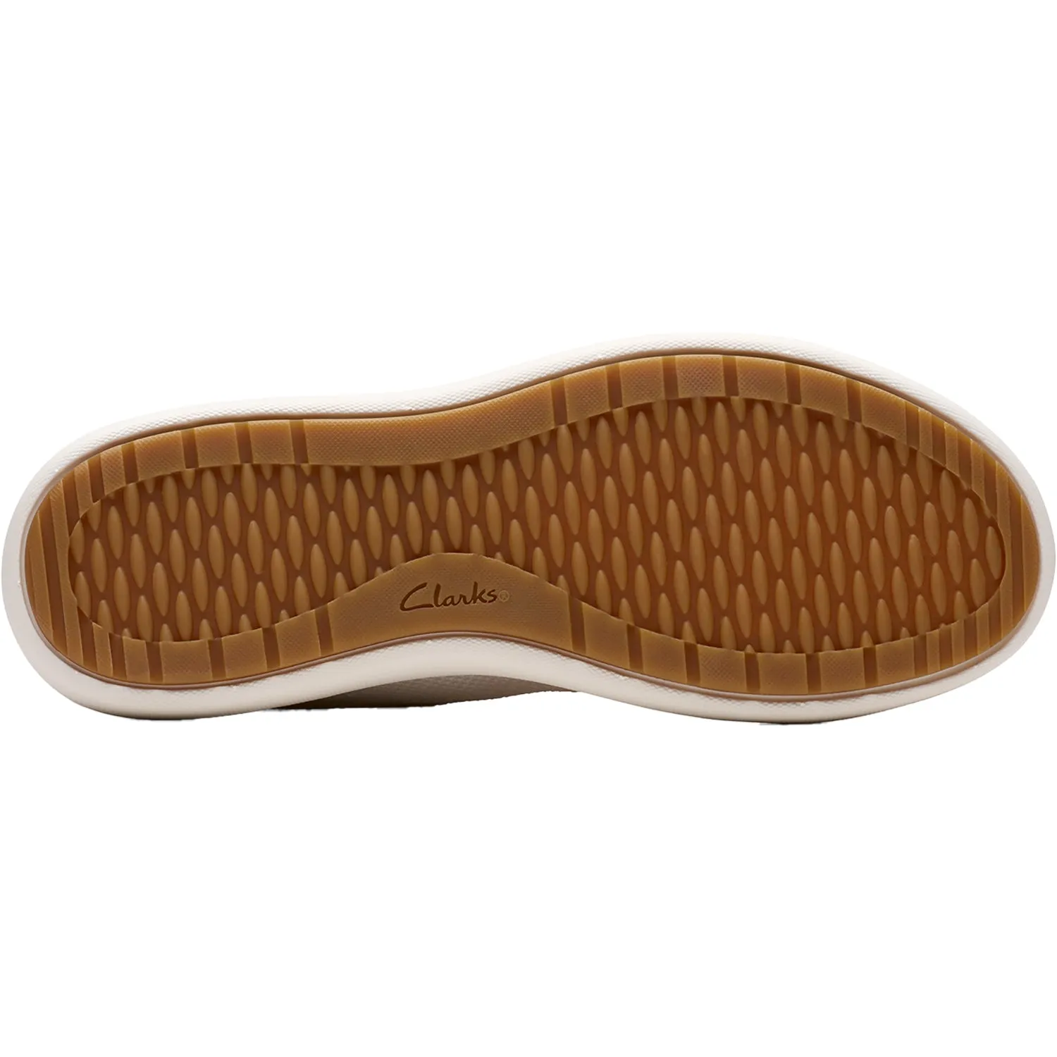 Women's Clarks Nalle Walk White Knit