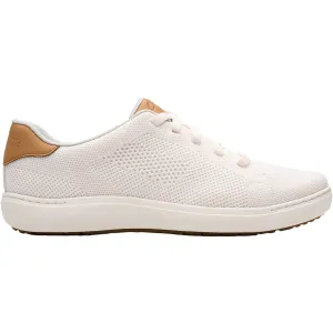 Women's Clarks Nalle Walk White Knit