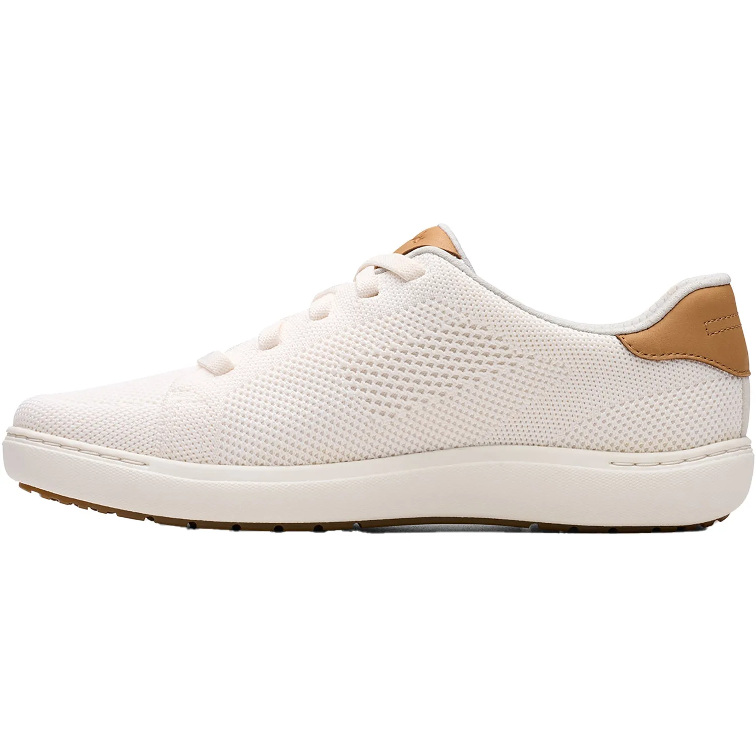 Women's Clarks Nalle Walk White Knit